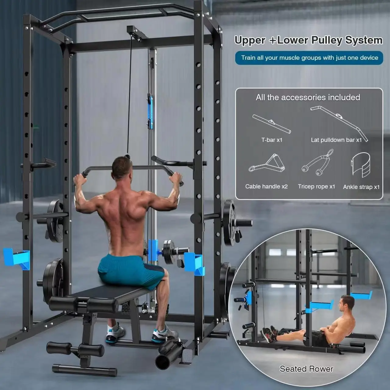Ultra Fuego Power Cage Pulley System